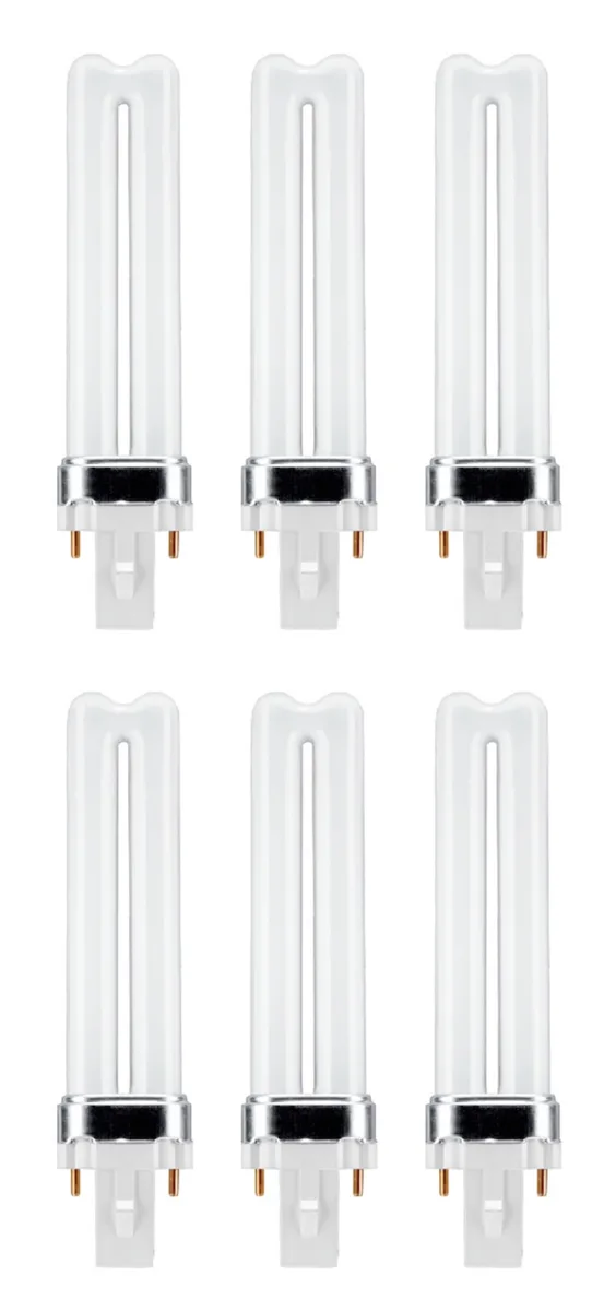 GE Lighting GE Lighting 7W 425lm 2700K G23 Plug-in CFL 5.4in case of 6 — product photo