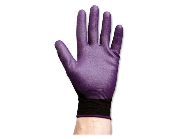Kimberly-Clark Professional Kimberly-Clark Professional 40226 KleenGuard G40 Foam Coated Gloves Medium Purple 12 Pair — product photo