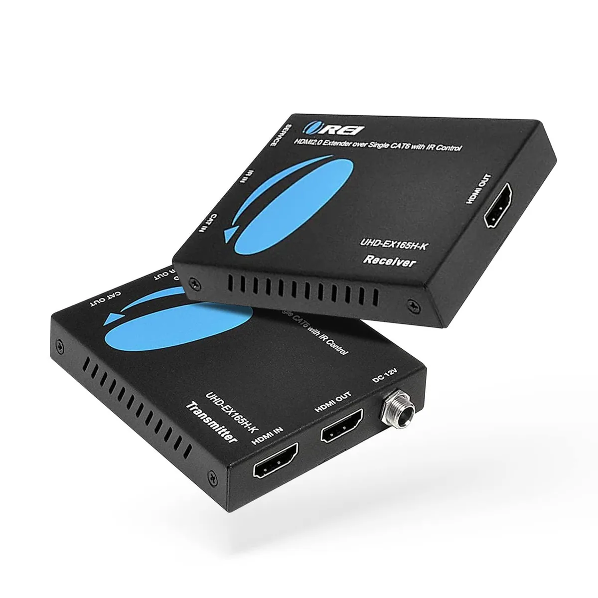  OREI HDMI Extender Over Cat6 165ft 4K@60Hz with IR Loop Out EDID PoC — product photo