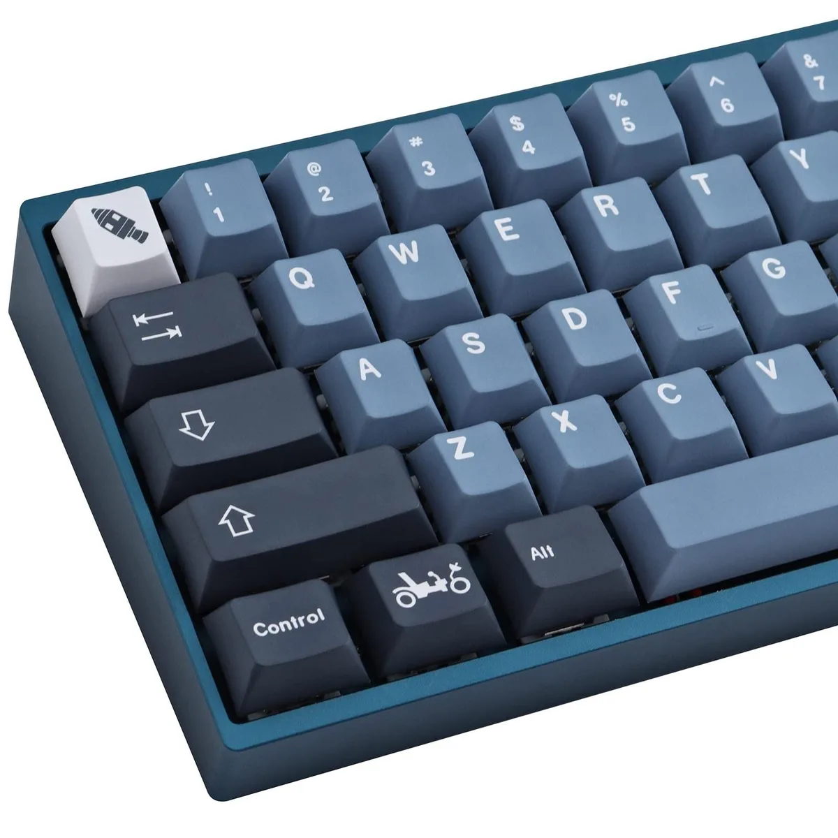 Alphacool Alphacool PBT Apollo Aerospace Keycaps 139 Keys Cherry Profile 6.25U Spacebar 2 in 1 accessory — product photo