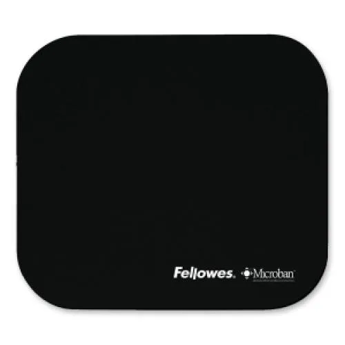 FELLOWES Fellowes 5933901 Mouse Pad with Microban Protection - black — product photo