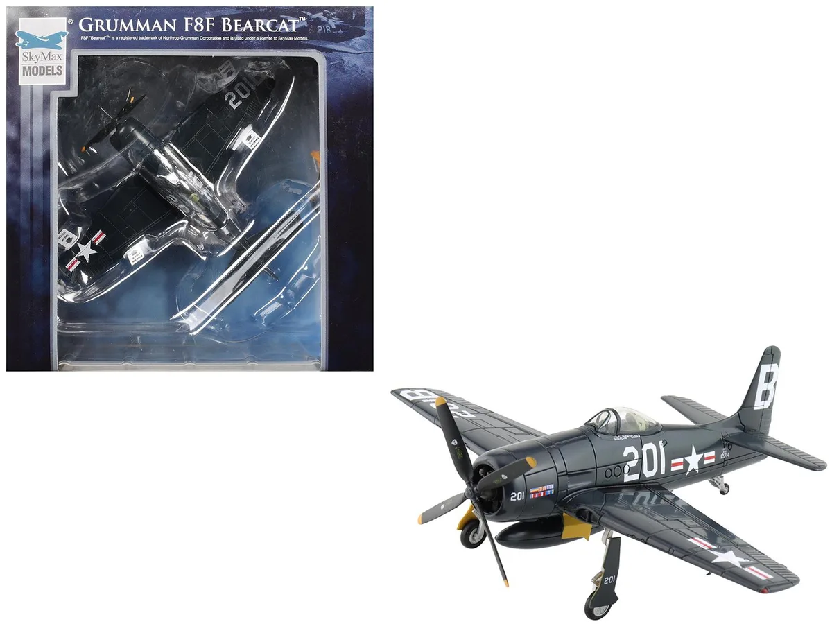 Hobby Master Hobby Master Grumman F8F-2P Bearcat 1/72 "121714 Duxford" 2014 — product photo