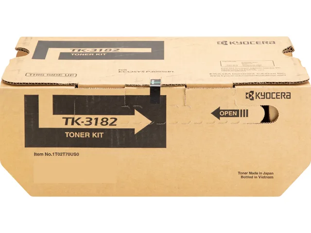 Kyocera Kyocera TK3182 Black Toner Cartridge 21000 Pages — product photo