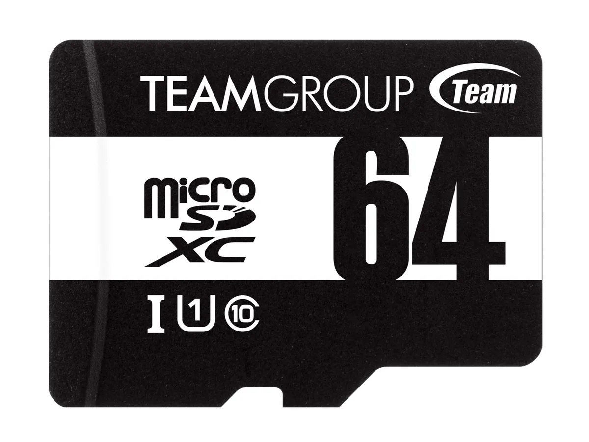 Team Group Team Group TUSDX64GCL10U03 64GB microSDXC UHS-I U1 Class 10 memory card — product photo