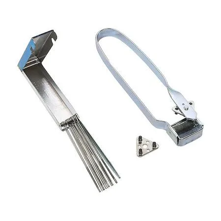 Triple flint lighter with flint renewal and tip cleaner