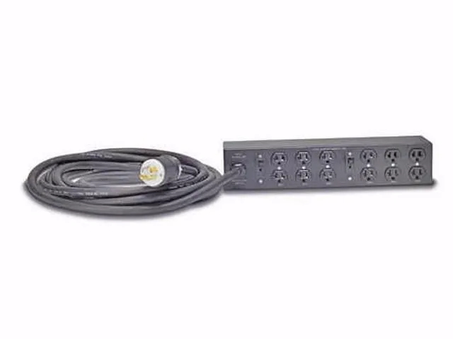 APC AP7582 basic rack PDU 2U 30A 120V twelve 5-20 outlets