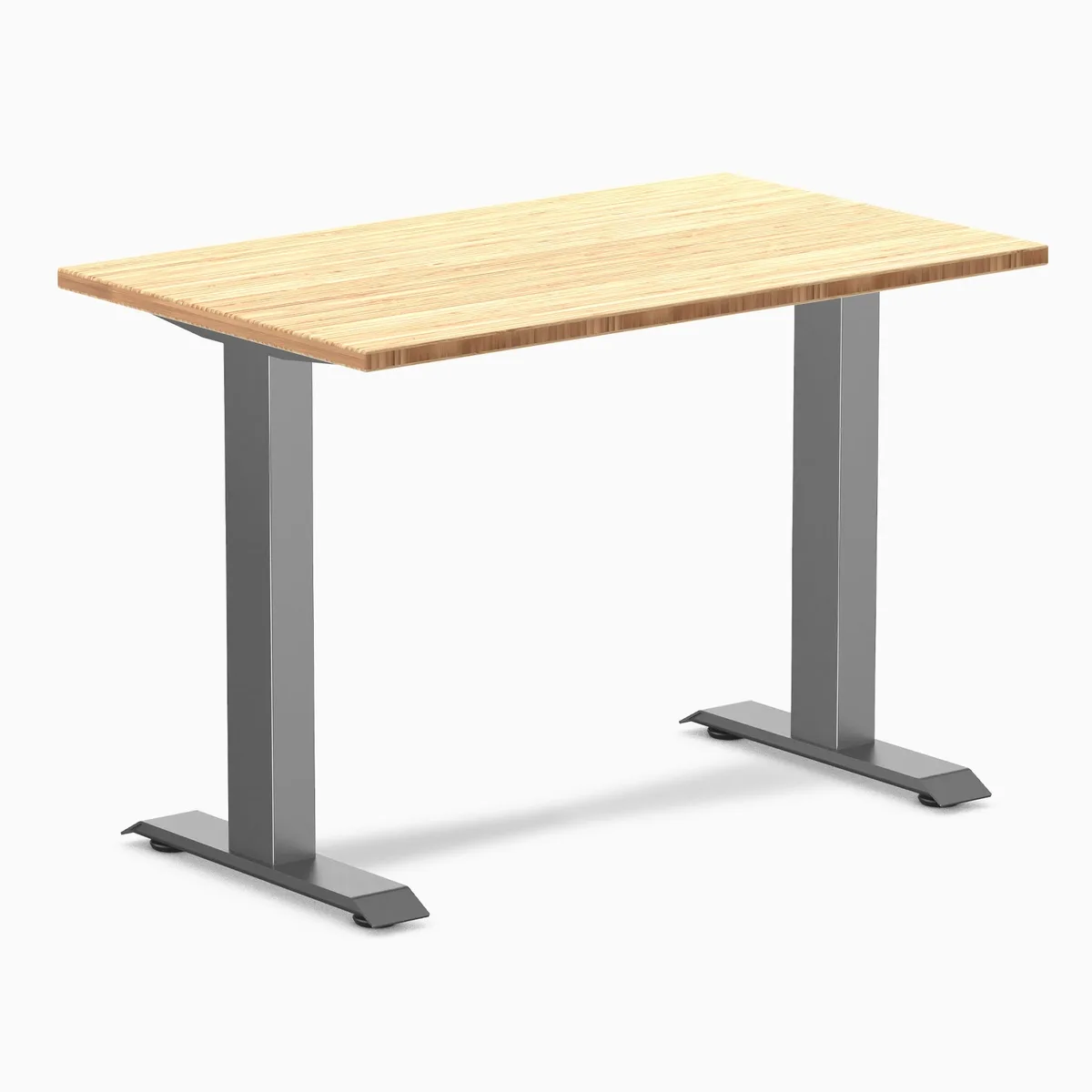 Desky Desky Zero Mini Bamboo Desk Bamboo Space Gray 40 x 24 in — product photo
