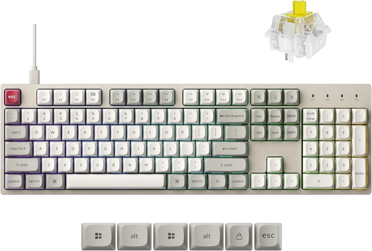 TUKO TUKO Gaming Keyboard Full-Size 8000 Hz Polling Rate — product photo