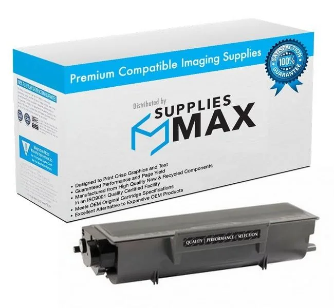 SuppliesMax SuppliesMax TN-650 Black Toner Cartridge 8000 Pages — product photo