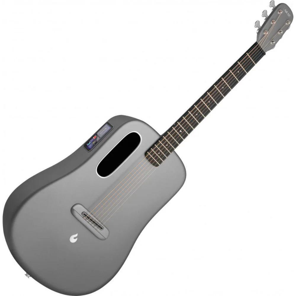 Lava Lava ME 4 Carbon 38" Acoustic-Electric Guitar Space Grey with Airflow Bag — product photo