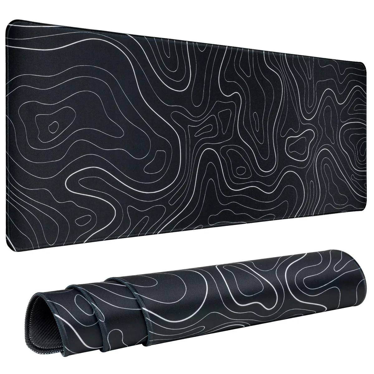 Bailink Bailink BL-MSP-LXX Mouse Pad 800 x 300mm Topographic Black/Silver — product photo