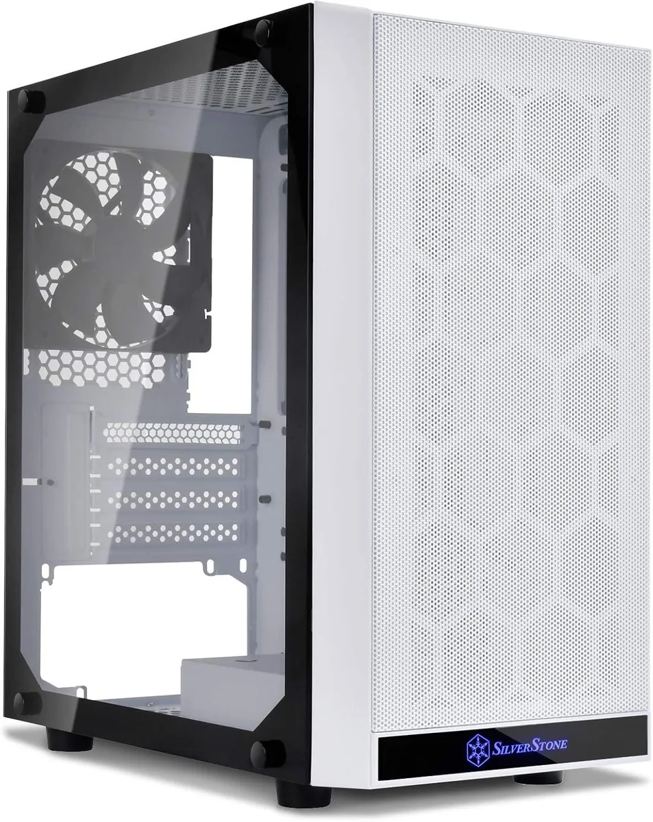 Silverstone Technology Silverstone Technology SST-PS15W-G White Tempered Glass Server Chassis — product photo