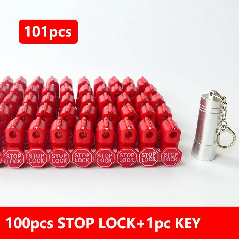 Bluesky Marketplace Bluesky Marketplace 101pcs Stop Lock Magnetic Key Detacher Red Security — product photo