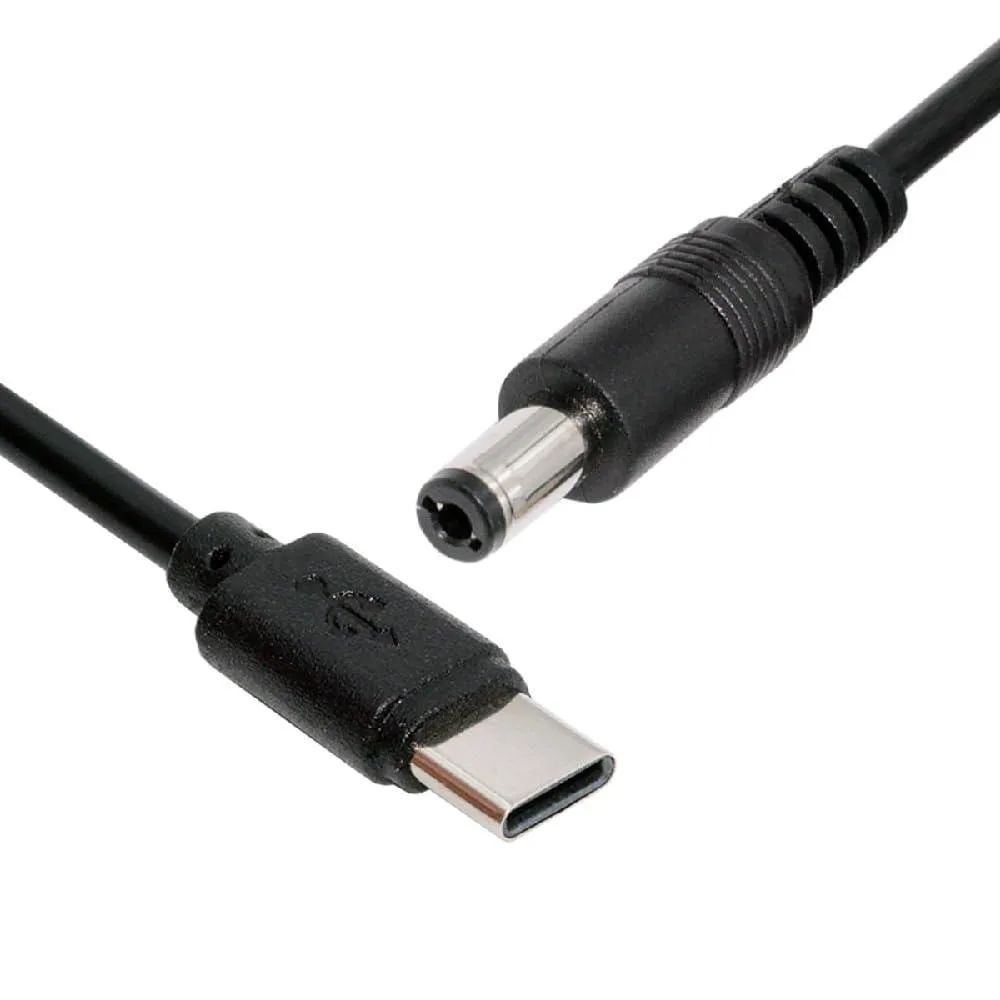 Fervit Fervit USB-C 5.1K Resistor to DC 5.5*2.5mm Cable 100cm — product photo
