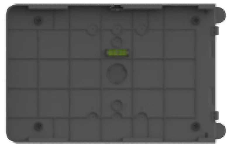 Logitech Tap Scheduler mounting kit in graphite finish