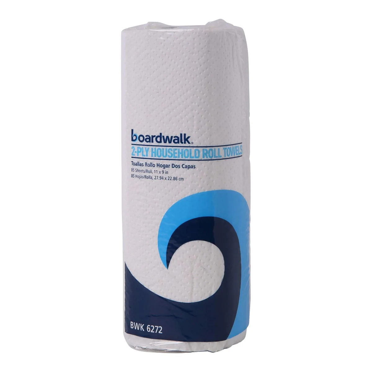  Boardwalk WPBWK6272 Paper 30-Pack 2-Ply 11" x 9" 85 Sheets Per Roll — product photo