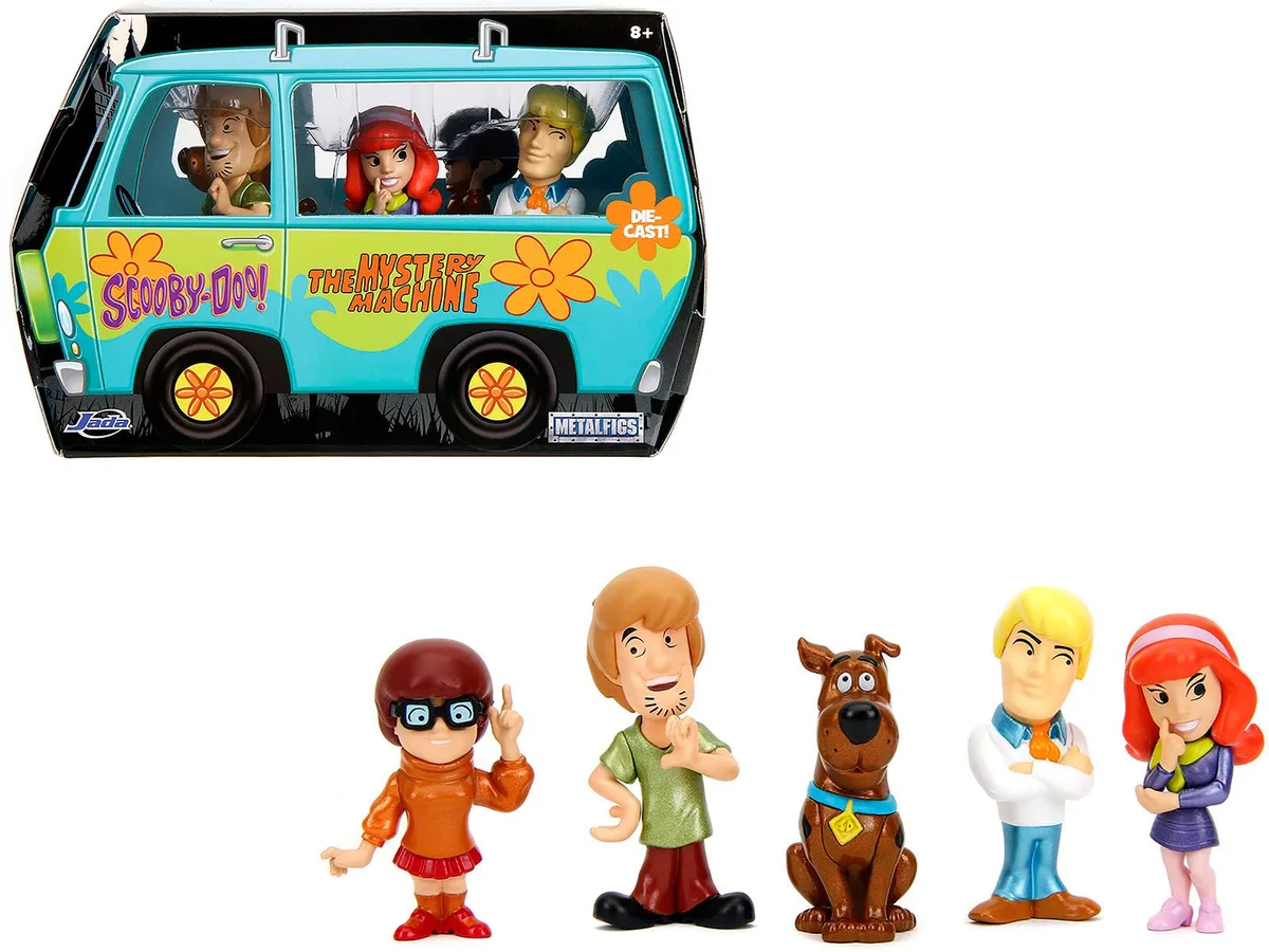 Jada Jada Scooby-Doo Metalfigs 5-Figure Set 2.5 in — product photo