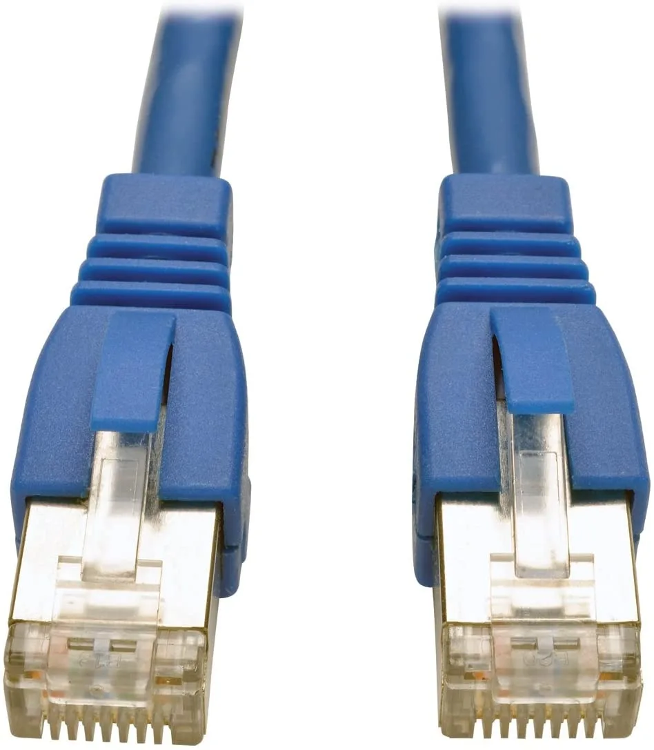 Tripp Lite Tripp Lite N262 014 BL Cat6a Shielded 10G Patch Cable 14ft Blue accessories barebone — product photo