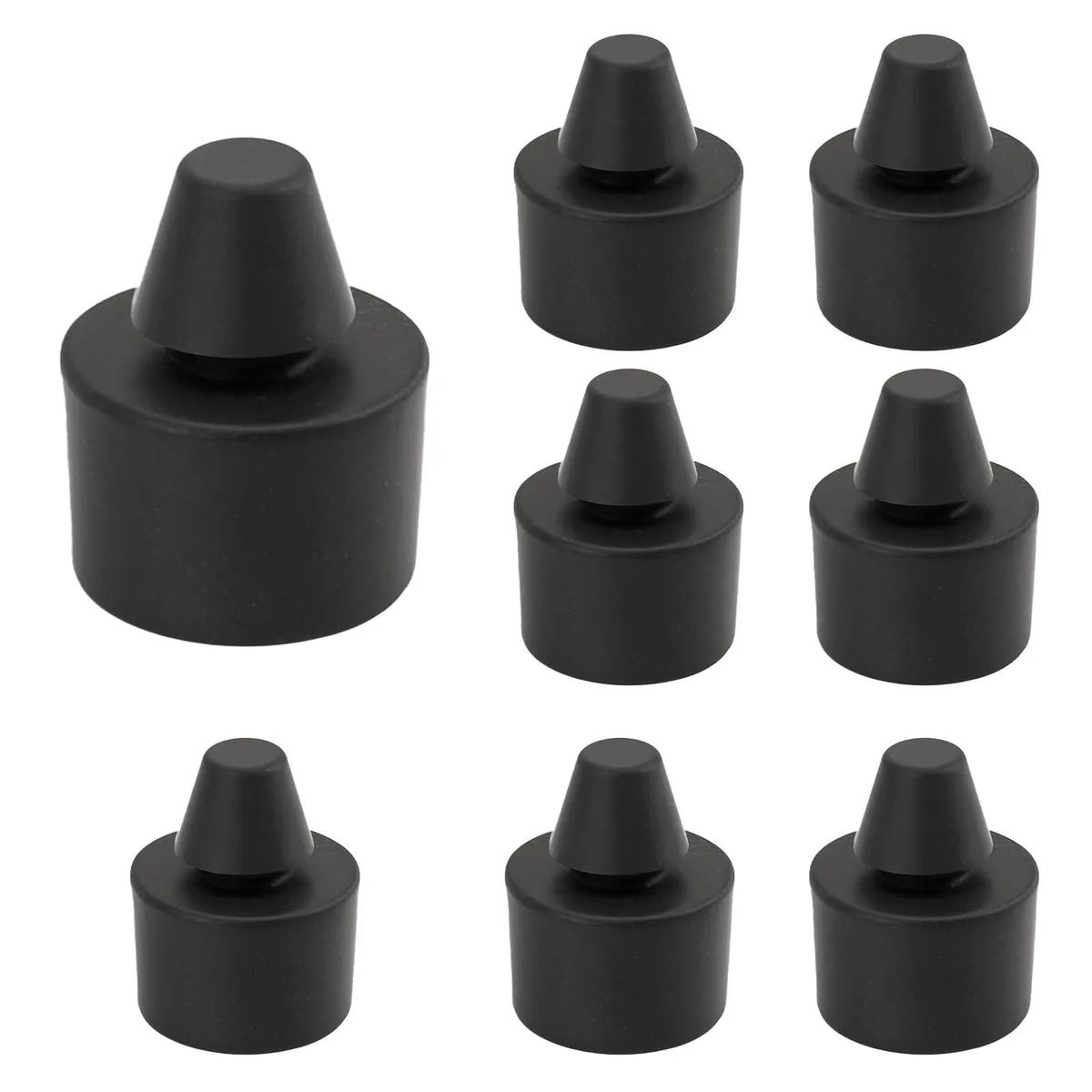  LEWEREST 66061 Grill Lid Rubber Bumpers 6pcs — product photo