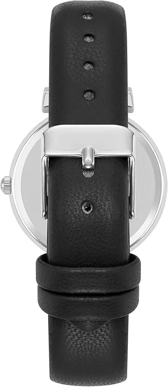 Anne Klein Anne Klein Ladies Watch Black Faux Leather 36 mm 16 mm — product photo