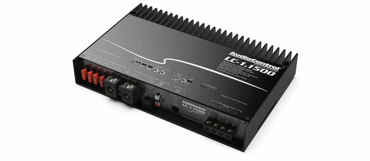 Audiocontrol Audiocontrol LC-1.1500 1500 Watt Mono Amplifier 2 in 1 Accessories — product photo