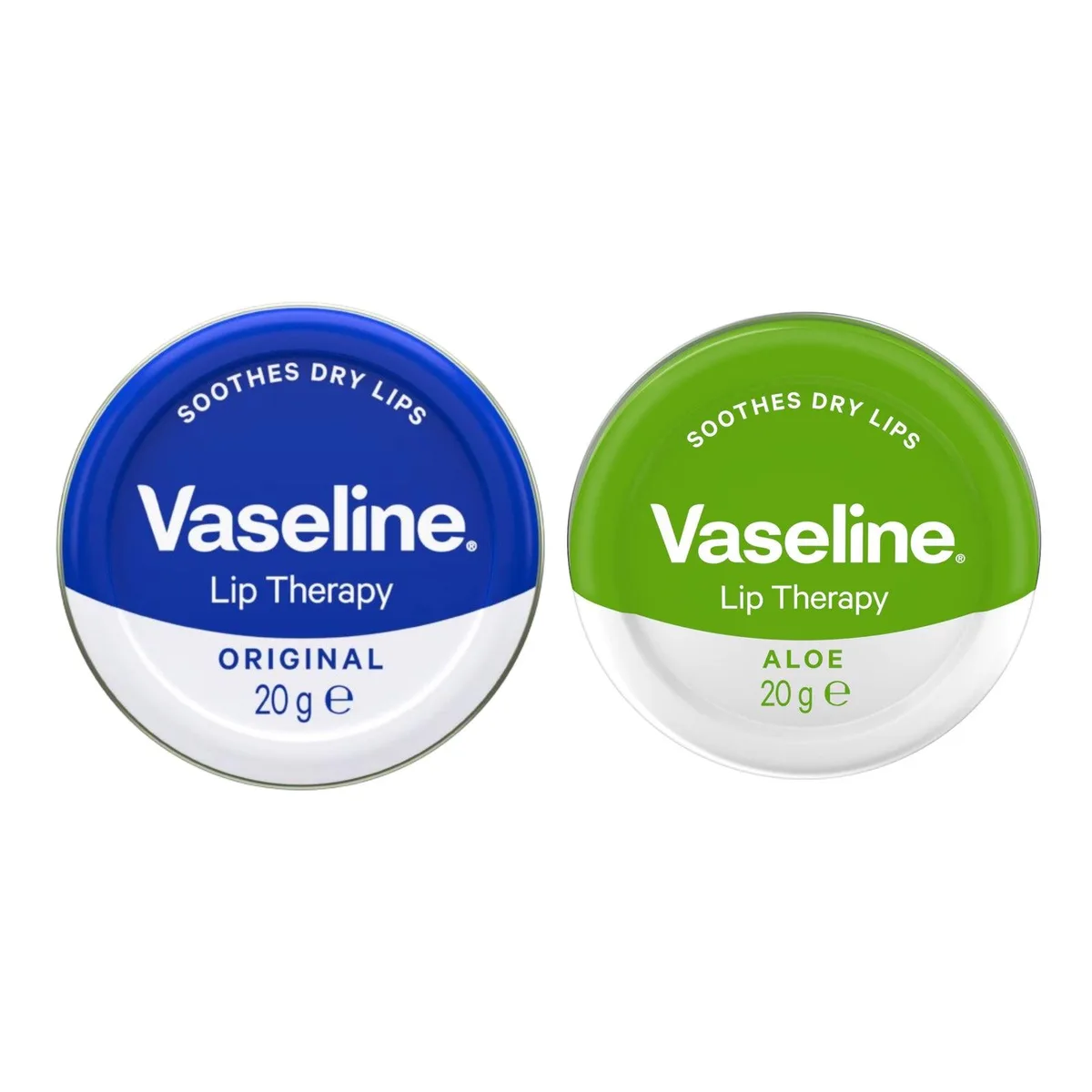 Vaseline Vaseline SP-53528335352126 Lip Therapy Original &amp; Aloe Duo 20g skin care — product photo