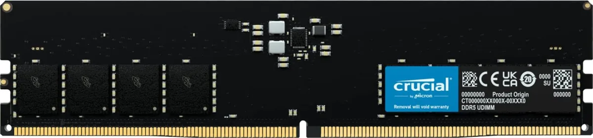 Crucial Crucial 32GB DDR5 5600MT/s Desktop Memory CT32G56C46U5 — product photo