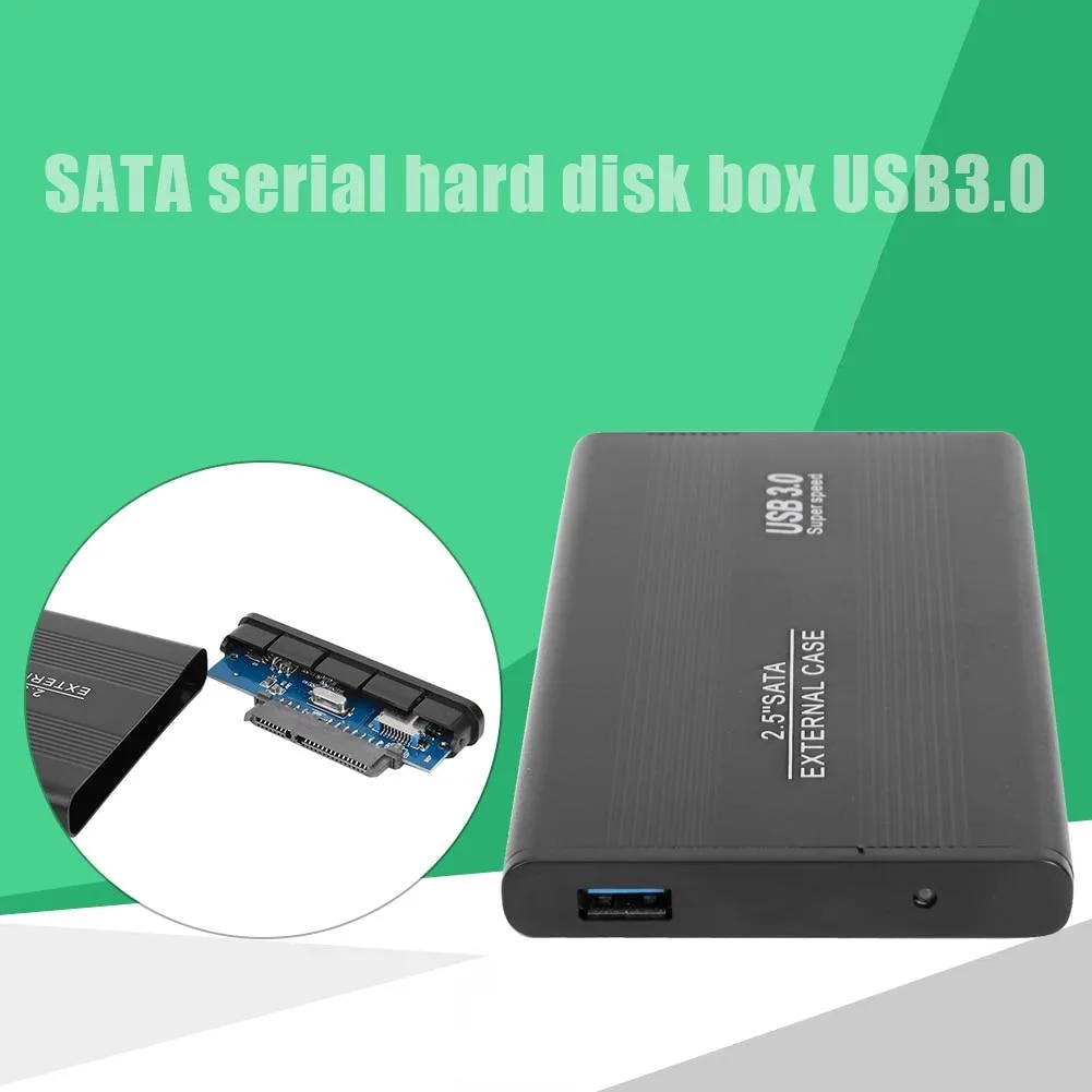 YINGHUA YINGHUA 2.5 inch SATA HDD SSD Enclosure USB 3.0 6 Gbps 3 TB Aluminum ABS — product photo