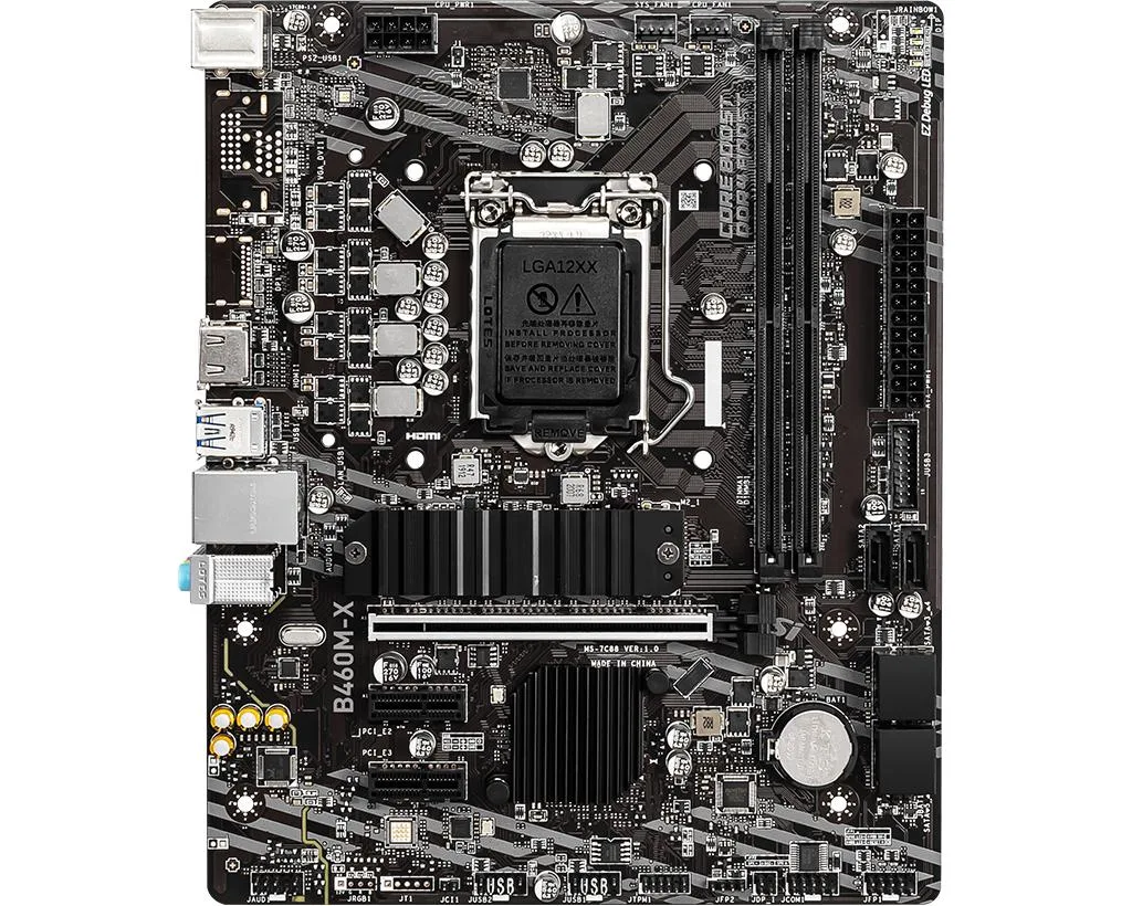 MSI MSI B460M-X Intel B460 LGA 1200 DDR4 Micro ATX Motherboard — product photo