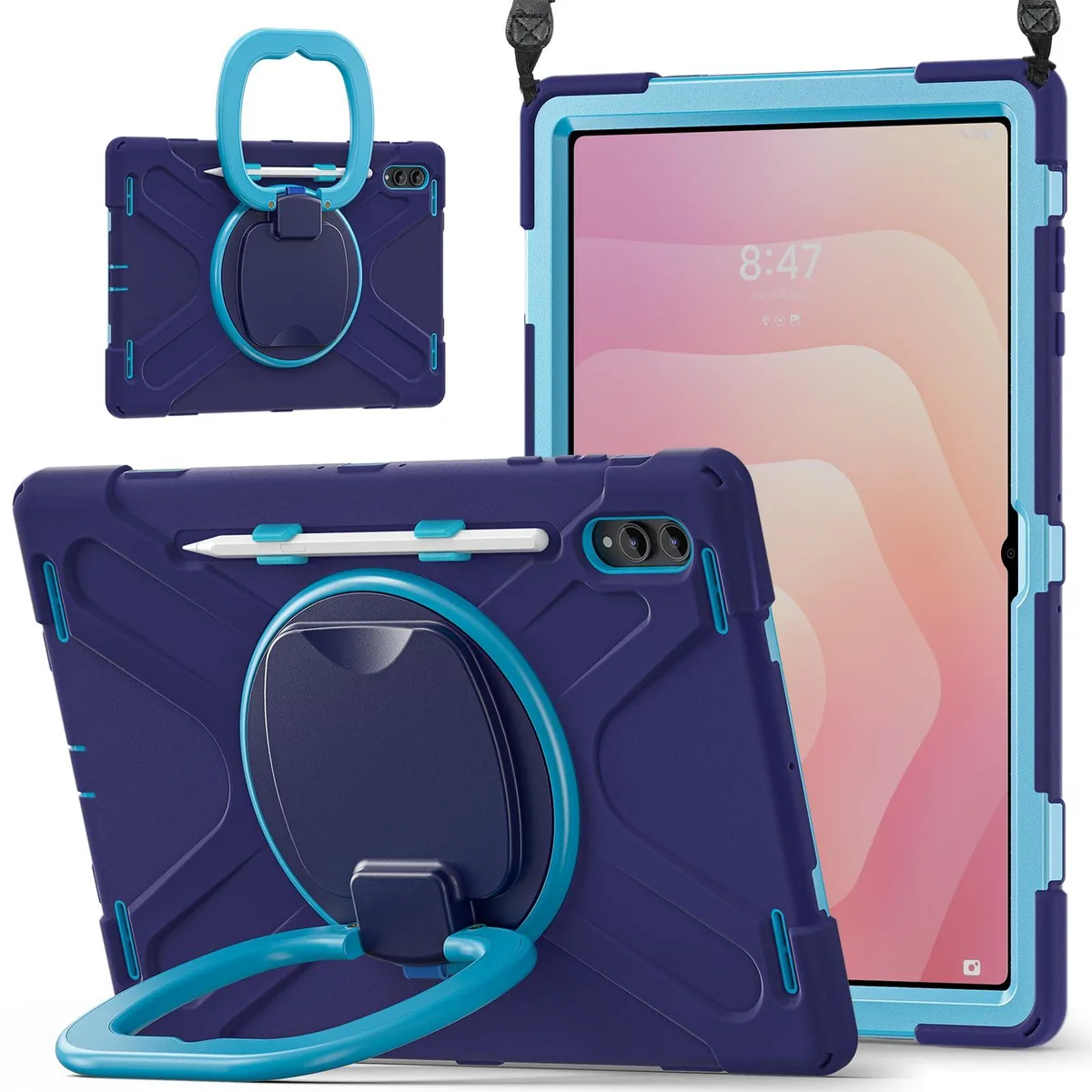 Timoom Timoom Rugged Silicone Case for Tab S11 Ultra 14.6" Navy Blue — product photo