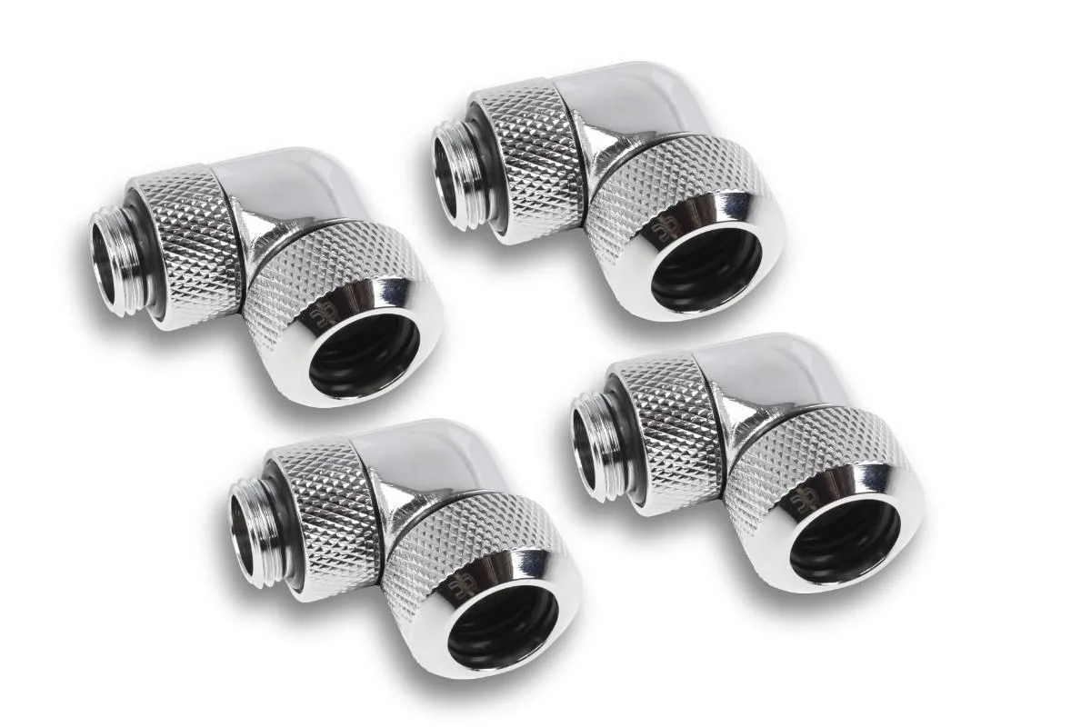 Alphacool Alphacool Eiszapfen 13mm 90° Rotary G1/4 Chrome 1022482 — product photo