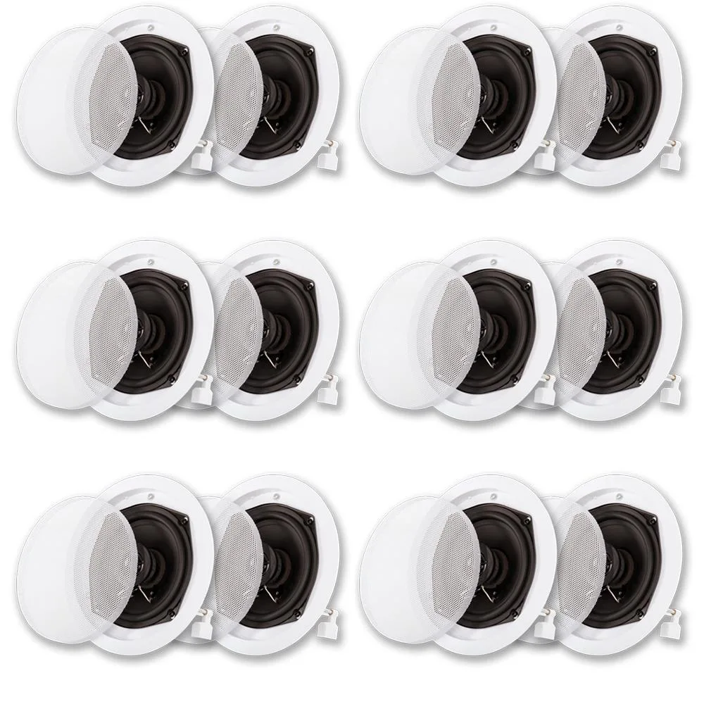 Acoustic Audio Acoustic Audio R191 12 In-Ceiling Speakers 5.25" 2-Way — product photo