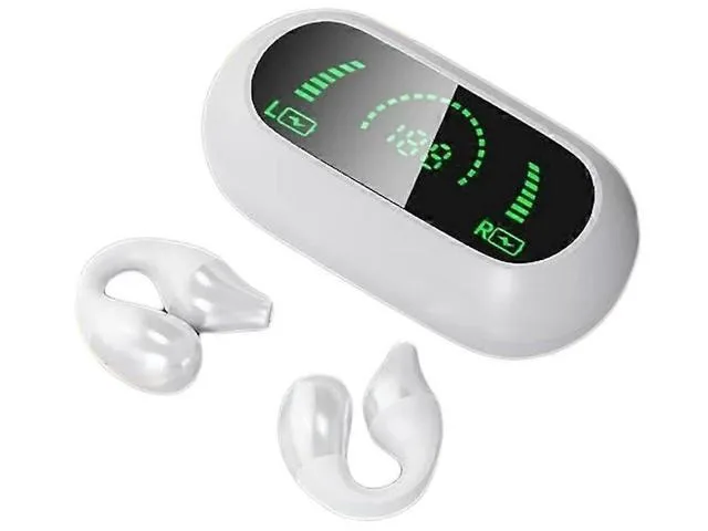 LORDWORLD LORDWORLD TWS Bone Conduction Headphones Bluetooth 5.2 White — product photo