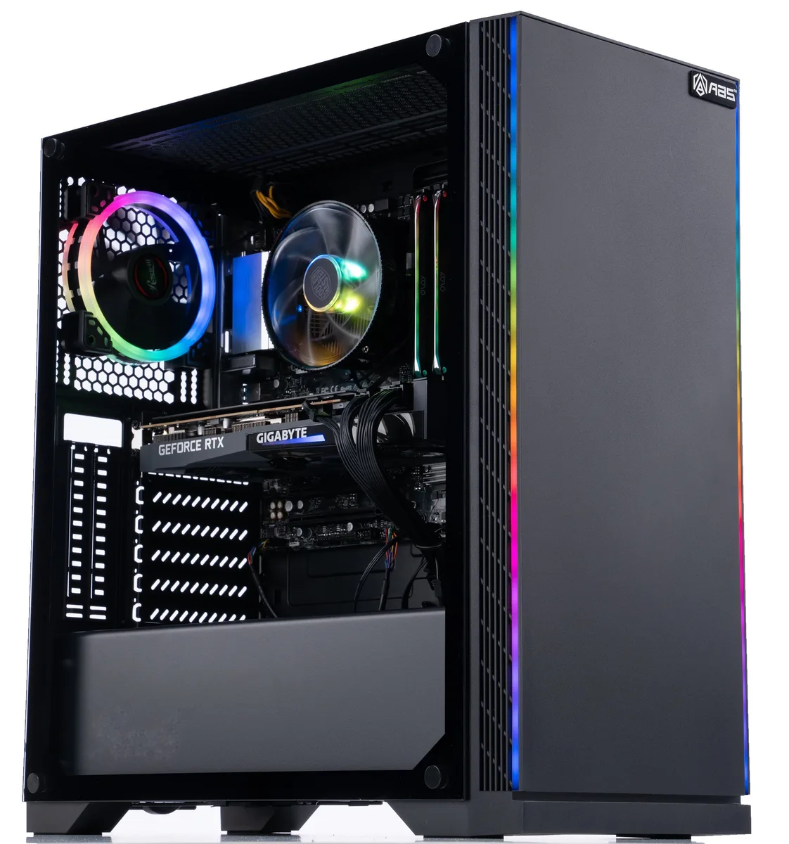ABS ABS ALA283 Gladiator gaming PC Ryzen 7 5700X RTX 3070 16GB DDR4 1TB NVMe refurbished — product photo