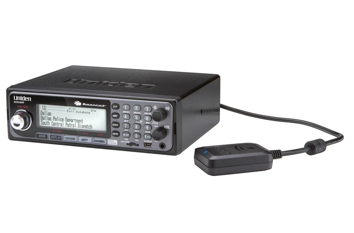 Uniden Uniden BCD536HP Digital Mobile Scanner with WiFi — product photo