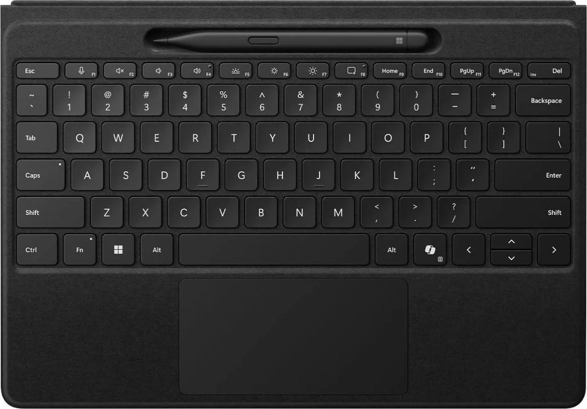 Microsoft Microsoft Surface Pro Flex Keyboard with Slim Pen Bundle, Black — product photo