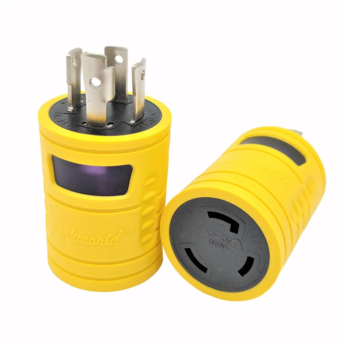 Parkworld Parkworld 884913 30A L14-30P to L5-30R Straight Blade Plug — product photo