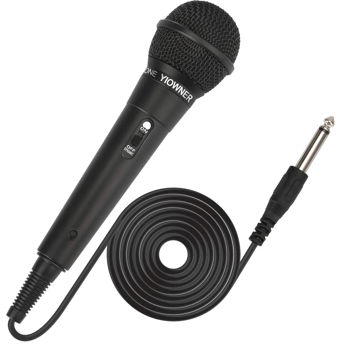  YIOWNER XH-328 Wired Dynamic Microphone 2.5m Cable 6.35mm Jack — product photo