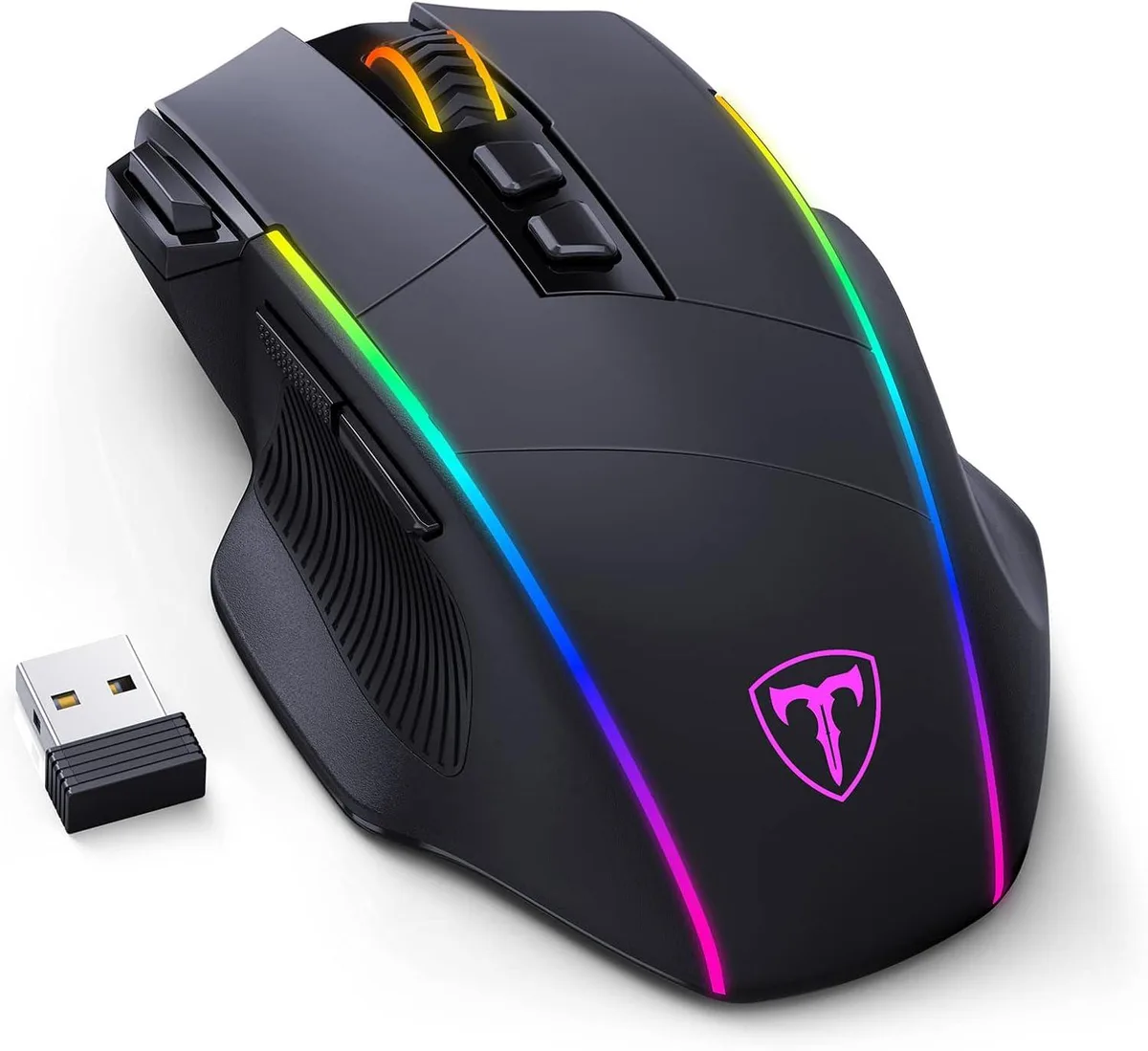 AUTYUE AUTYUE T99 tri-mode gaming mouse 10000 dpi 8 buttons black — product photo
