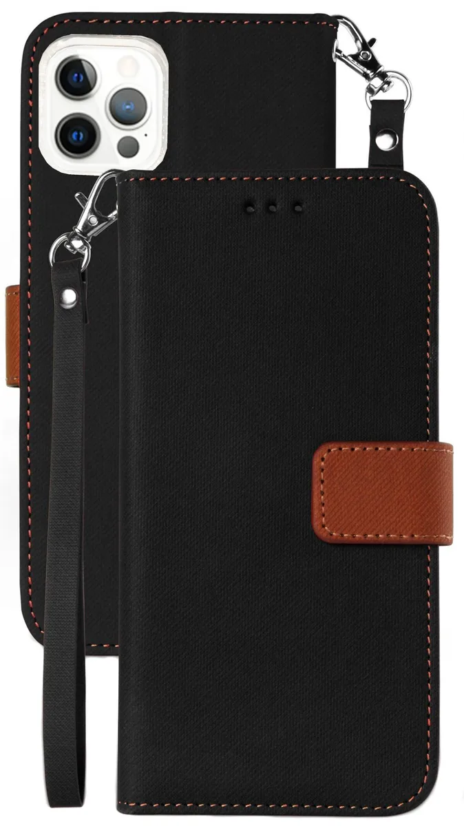 Nakedcellphone Nakedcellphone Infolio-D Wallet Case iPhone 13 Pro Black — product photo