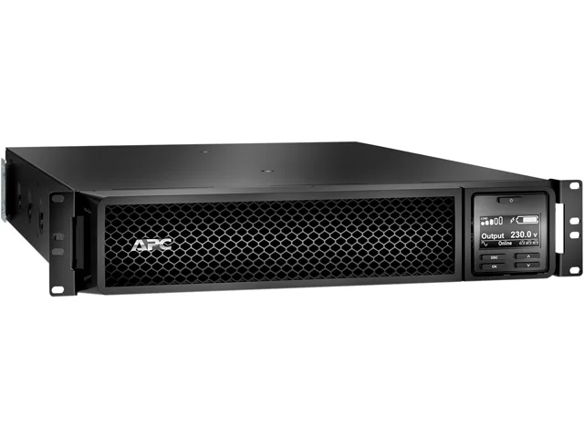 APC APC SRT3000RMXLW-IEC UPS 3000VA 2700W 2U 208/230V 6xC13 2xC19 rail kit — product photo