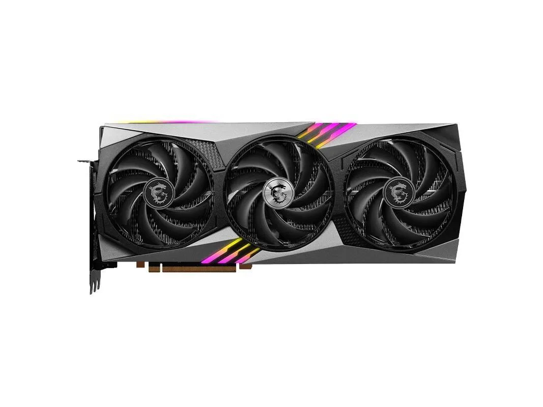 MSI MSI GeForce RTX 4080 16GB GAMING X TRIO graphics card — product photo