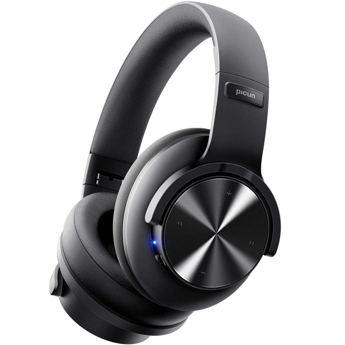 Picun B8-Black Over-Ear Headphones 120H Bluetooth 5.4 Black — product photo
