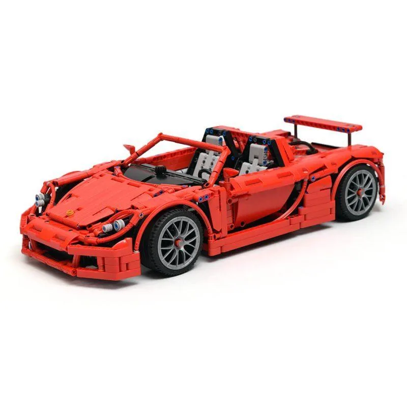 ZITIANYOUBUILD ZITIANYOUBUILD MOC-113339 Sports Car Building Set 1665 Parts Red — product photo