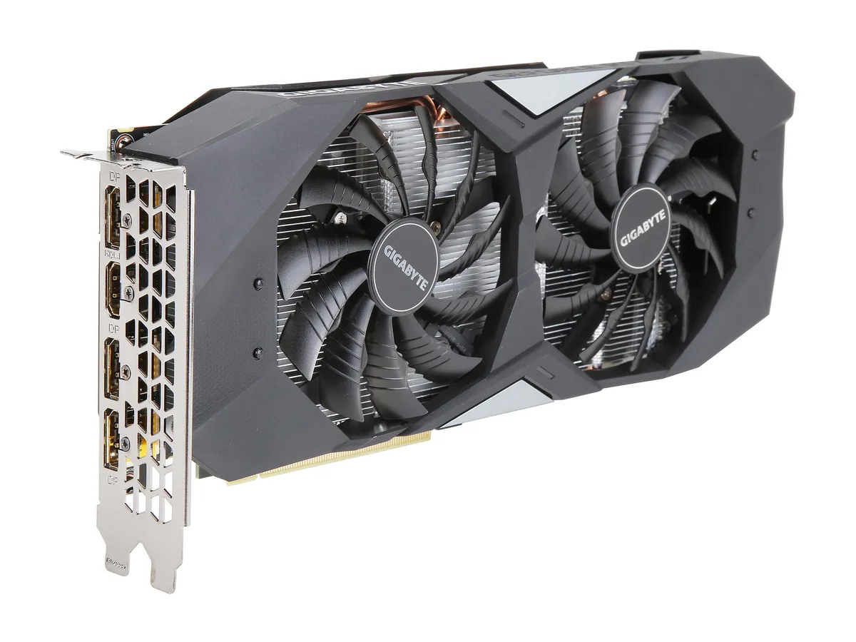 GIGABYTE GIGABYTE GeForce RTX 2060 6GB graphics card GV-N2060WF2OC-6GD R2 — product photo