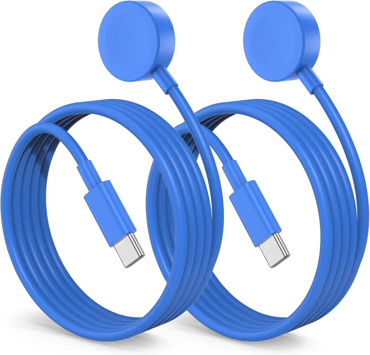 ETEIZU ETEIZU 2Pack Watch Charger Cable 3FT USB-C Magnetic Blue — product photo