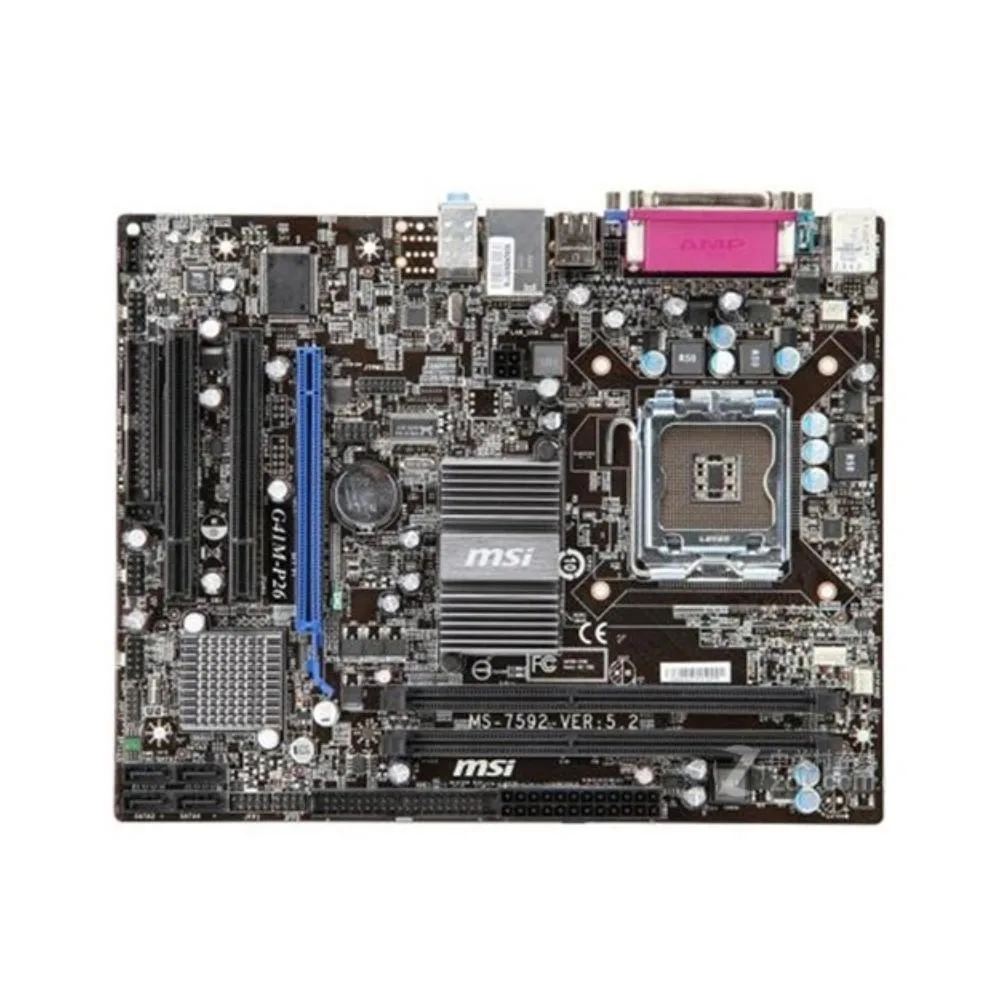 MSI MSI G41M-P26 LGA 775 Intel G41 DDR3 8GB Micro ATX Motherboard — product photo