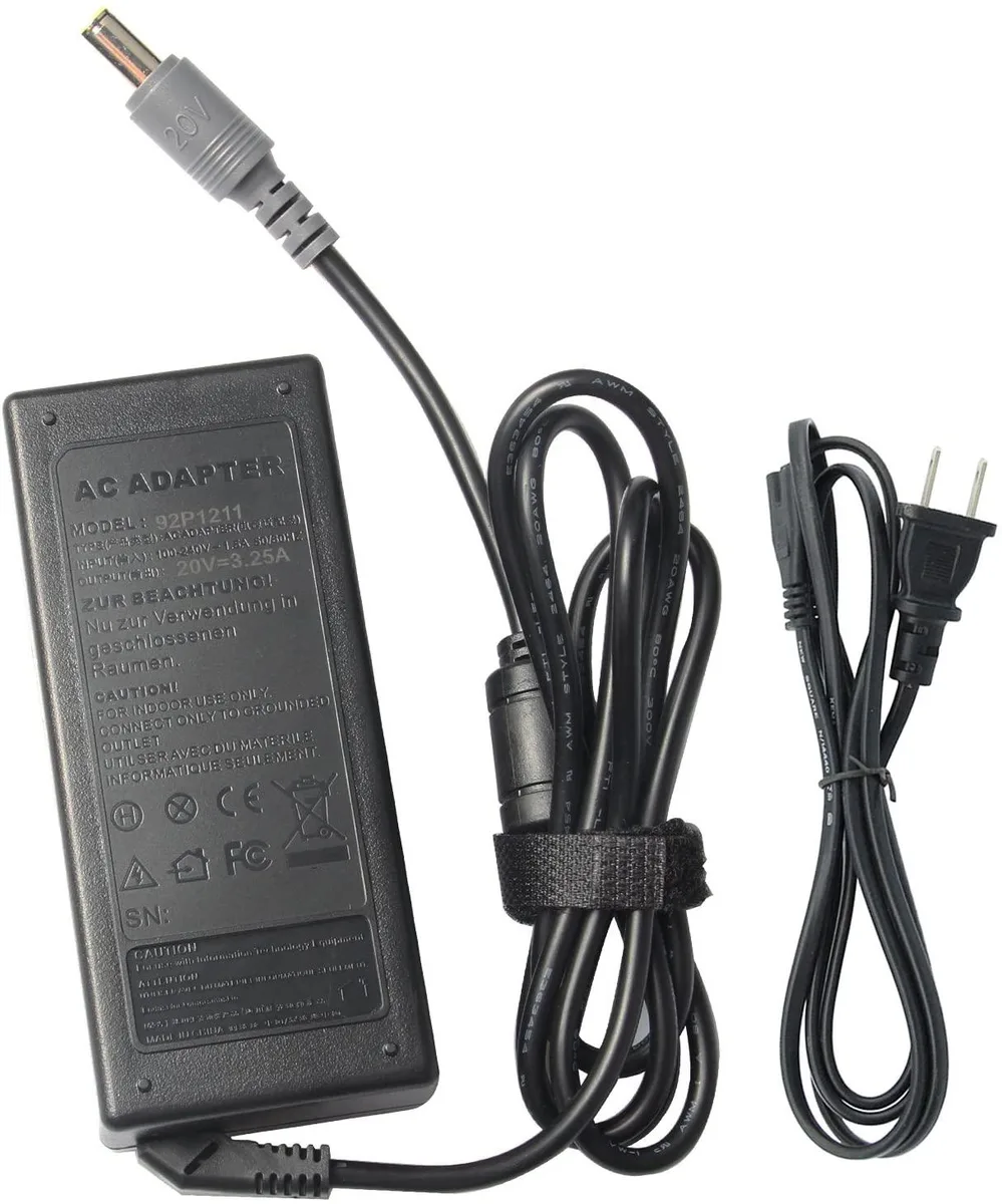 myVolts myVolts 20V 3.25A 7.9 X 5.5mm AC Adapter Laptop Charger — product photo