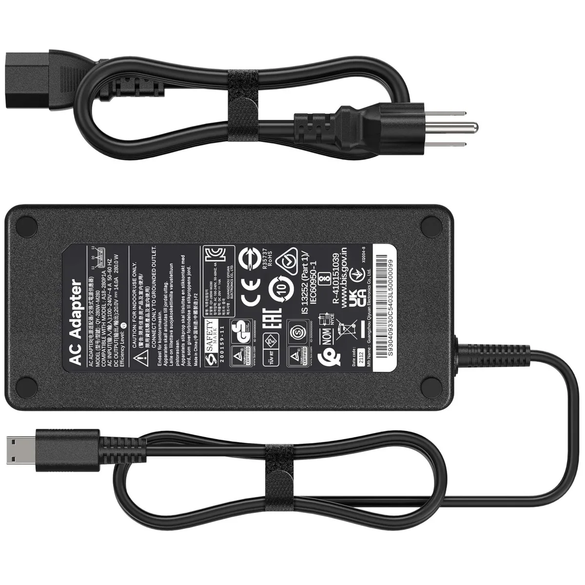 Barrow Mods Barrow Mods 2 in 1 accessory 280W 14A 20V AC adapter — product photo
