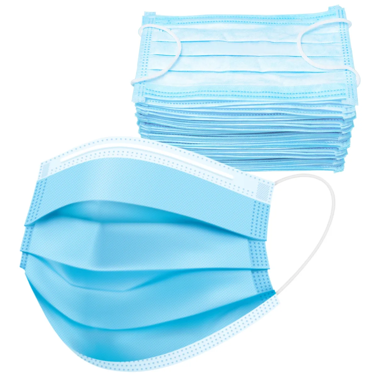 Altatac Altatac Disposable Face Masks 1000 Pack Blue 3-Ply — product photo